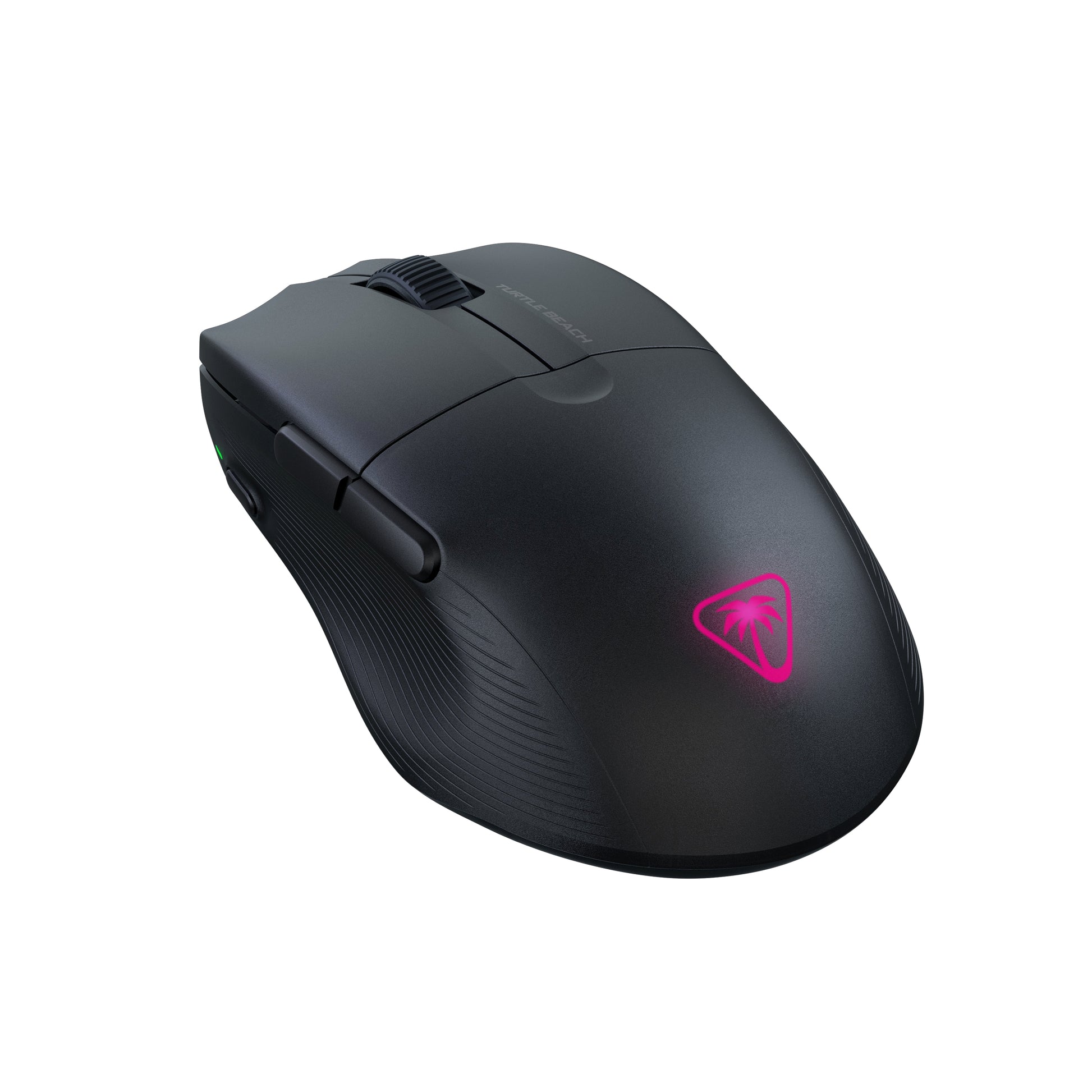 Turtle Beach Pure Air Gaming-Maus – Kabellos, 26'000 dpi, AIMO-RGB, Schnellladefunktion, 54 g, Schwarz