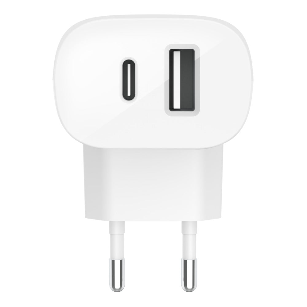 Belkin Ladegerät – 37 W, 1× USB-C (25 W) + 1× USB-A (12 W), PD