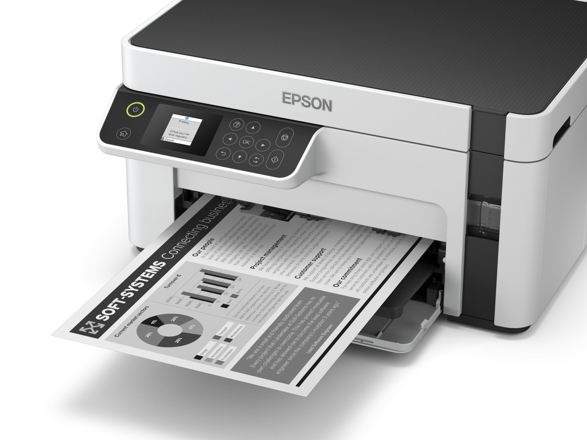 Epson EcoTank ET-M2120 – S/W Tintenstrahl-MFP, 3-in-1