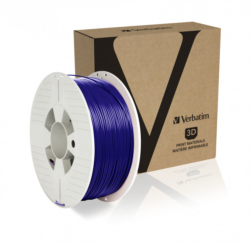 Verbatim Filament PLA – 1,75 mm, 1 kg – Blau – 1 Stück