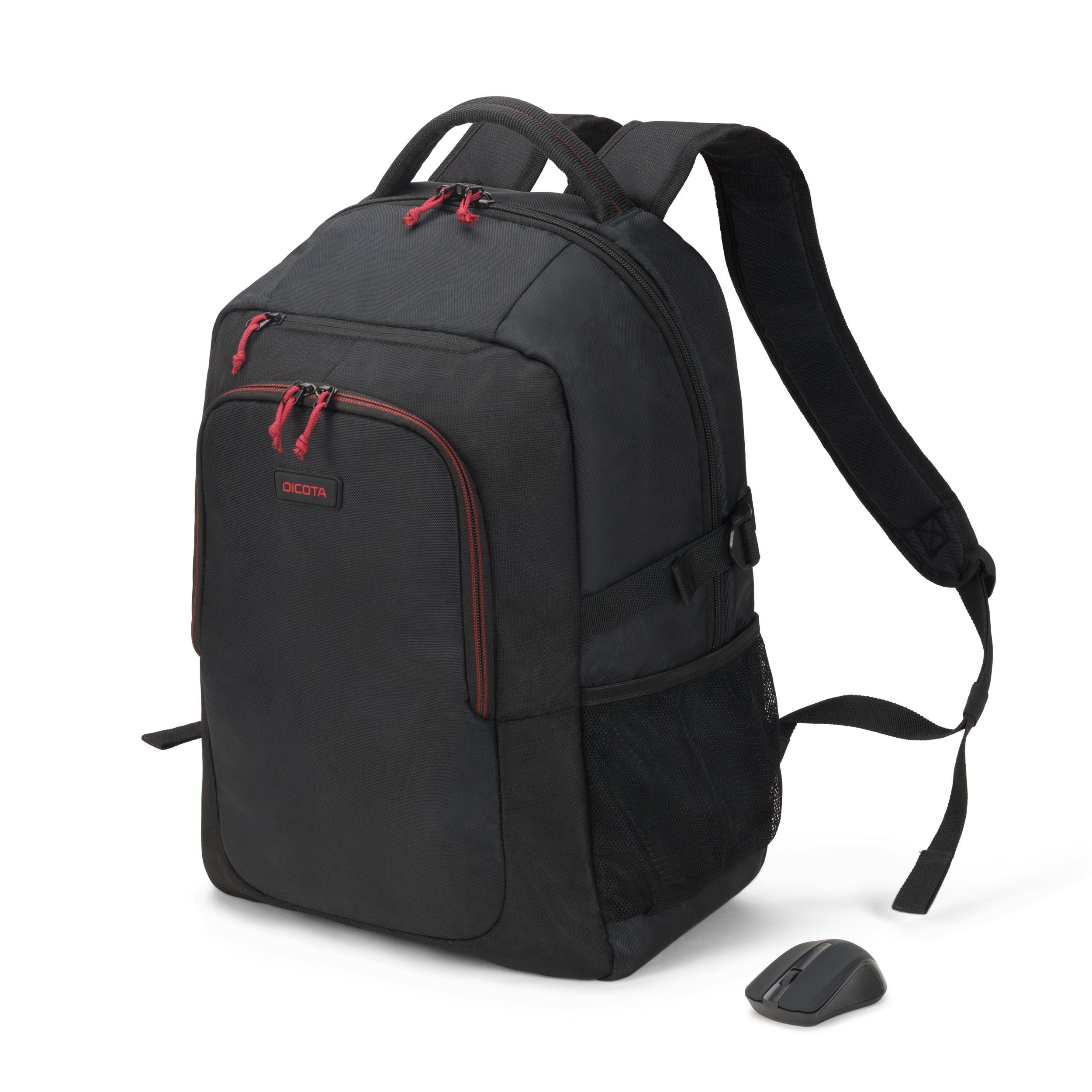 DICOTA Notebook-Rucksack bis 15,6" – Tablet-Fach, 22 l – Schwarz