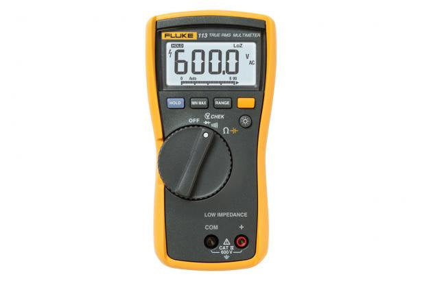 Fluke 113 – Digital-Multimeter, Hintergrundbeleuchtung, für Bauwesen