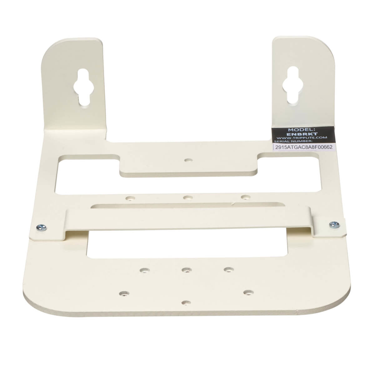 Tripp Lite ENBRKT – Wandhalterung für WLAN-Zugangspunkte, Stahl, Weiss, Tragkraft 5 kg, 177,8×217,9×65,3 mm