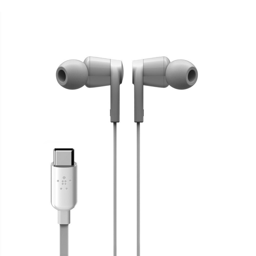 Belkin Rockstar – In-Ear Kopfhörer – USB-C – Weiss