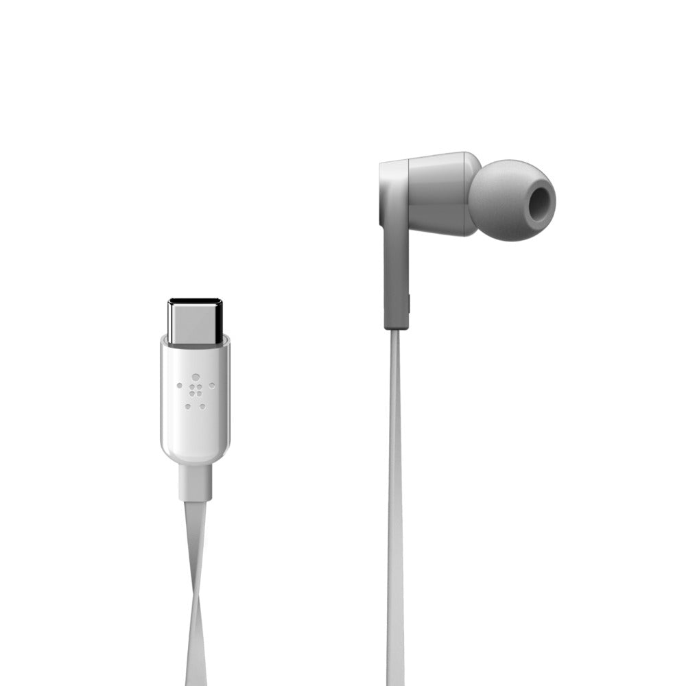 Belkin Rockstar – In-Ear Kopfhörer – USB-C – Weiss
