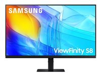 Samsung S80D – Monitor, 32", 3840 × 2160 (UHD 4K), LCD, Schwarz