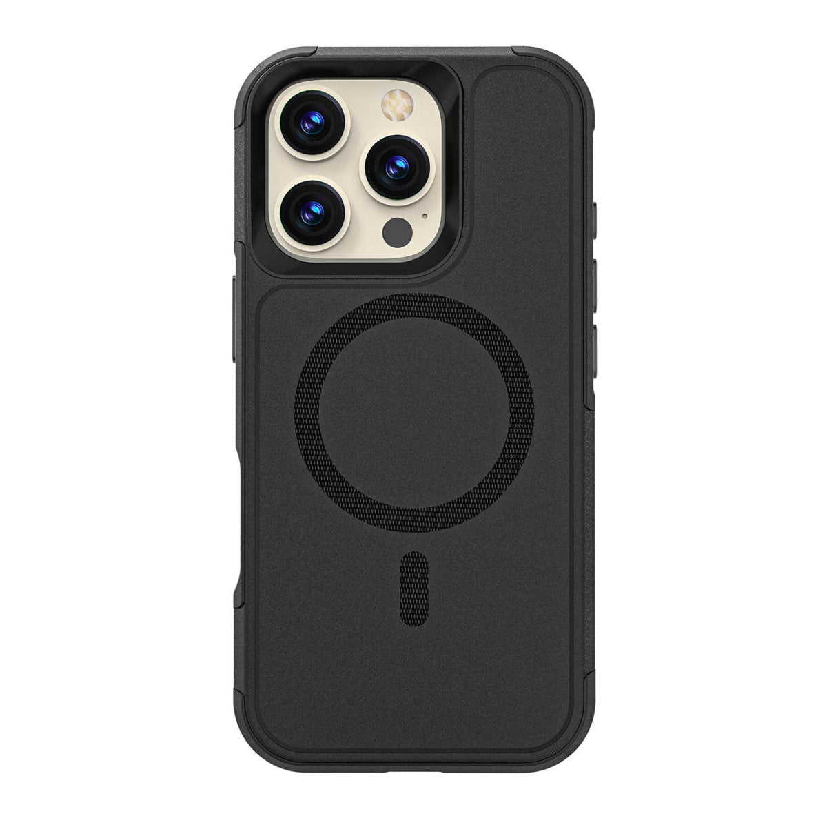 4smarts Defend – Backcover – für Apple iPhone 16 Pro Max – MagSafe, PC+TPU, schwarz, bis 1,2 m sturzsicher