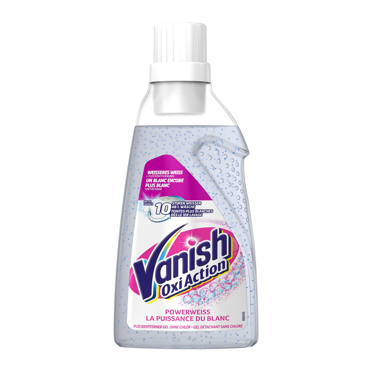 Vanish Fleckenentferner für Weiss Oxi Action Powerweiss – Gel – 750 ml