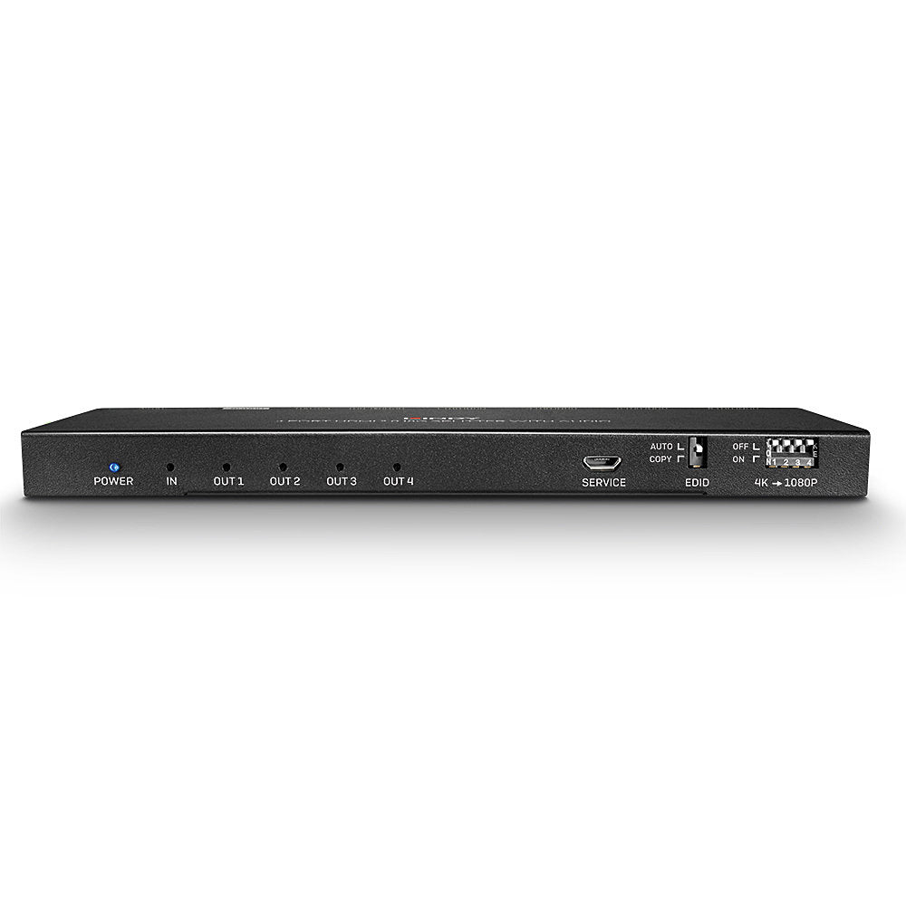 Lindy HDMI-Splitter, 1×4, HDMI 2.0, 18 Gbit/s, 4K