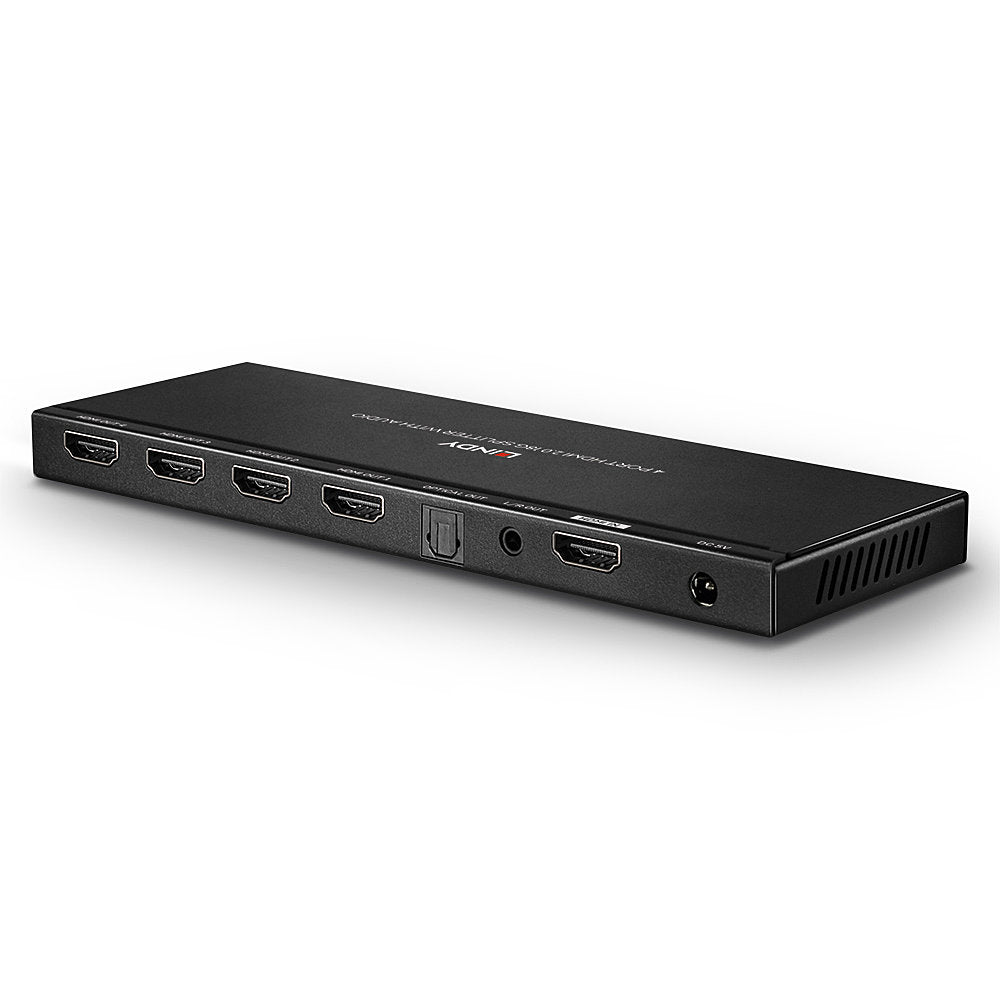 Lindy HDMI-Splitter, 1×4, HDMI 2.0, 18 Gbit/s, 4K