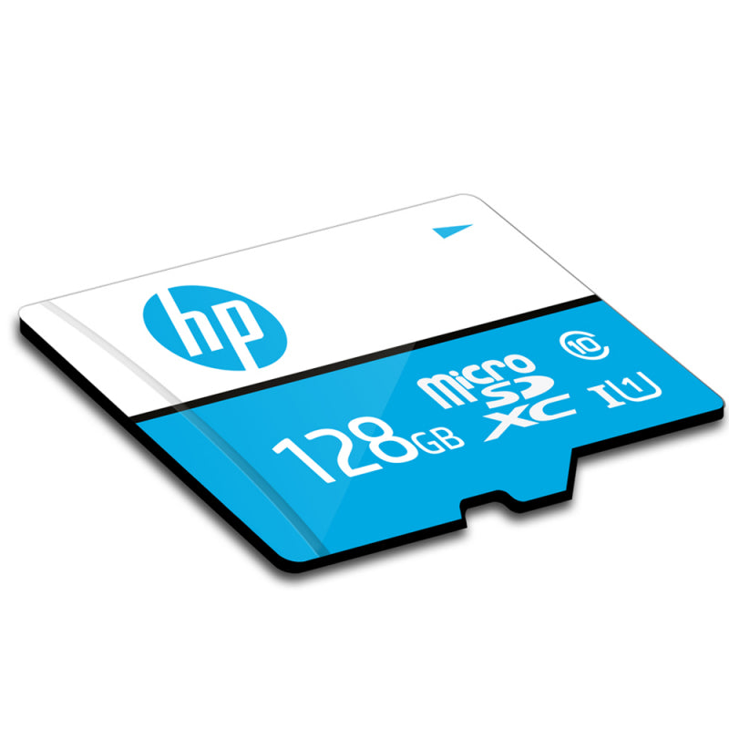 HP HFUD128-1U1BA microSDXC 128 GB – UHS-I, Klasse 10, U1, 100 MB/s Lesen, inkl. SD-Adapter