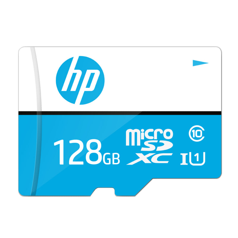 HP HFUD128-1U1BA microSDXC 128 GB – UHS-I, Klasse 10, U1, 100 MB/s Lesen, inkl. SD-Adapter