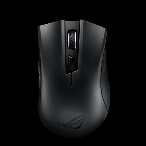 ASUS ROG STRIX CARRY – Gaming-Maus – Kabellos (Bluetooth/2,4 GHz), 7200 DPI, Rechts, Schwarz