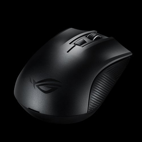 ASUS ROG STRIX CARRY – Gaming-Maus – Kabellos (Bluetooth/2,4 GHz), 7200 DPI, Rechts, Schwarz