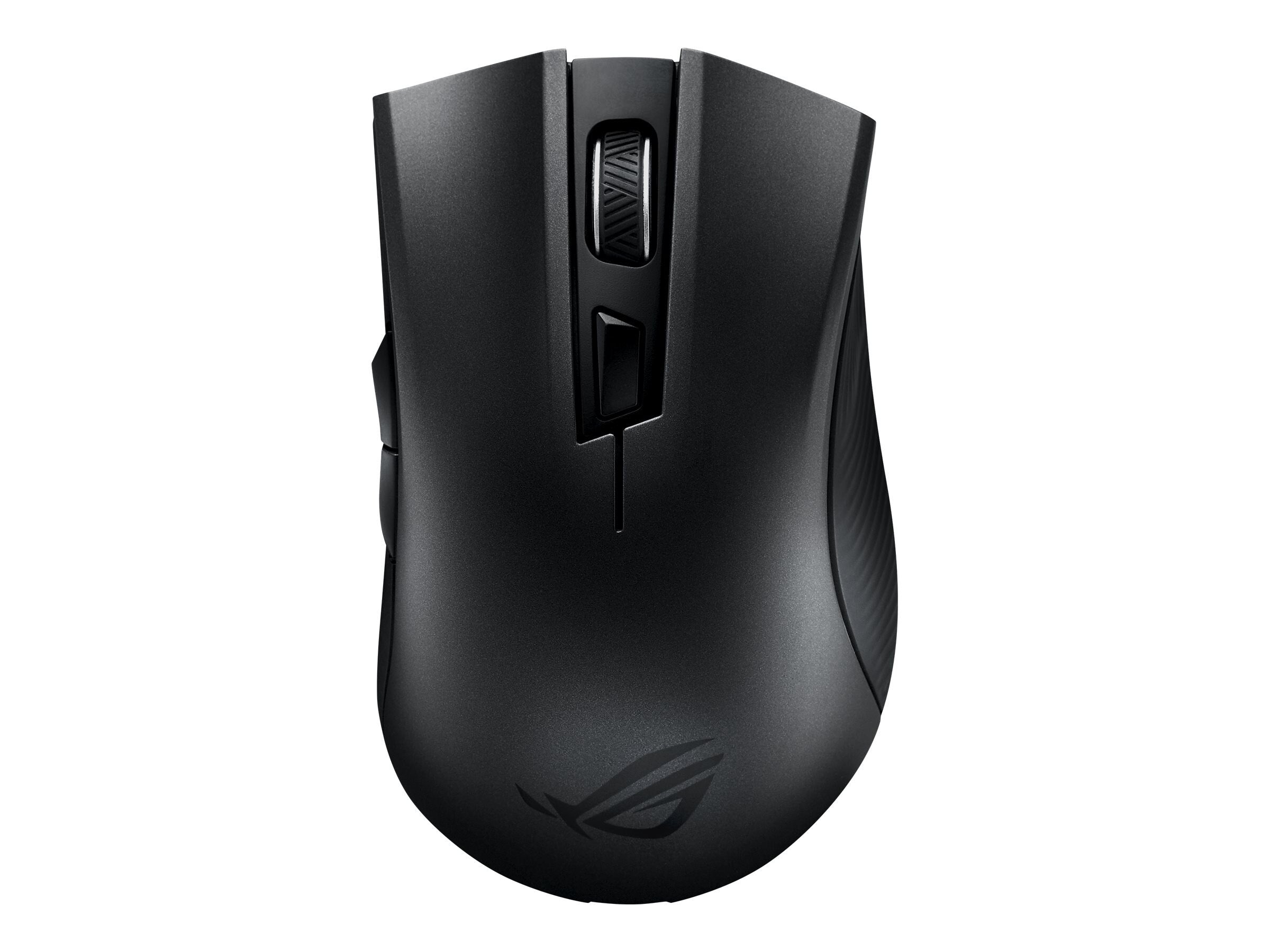 ASUS ROG STRIX CARRY – Gaming-Maus – Kabellos (Bluetooth/2,4 GHz), 7200 DPI, Rechts, Schwarz