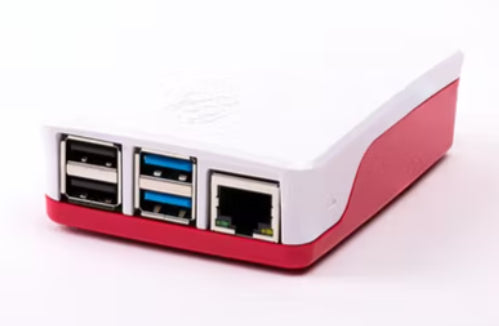 Raspberry Pi Hülle – 1876751, ABS, 71×89×26 mm, für Raspberry Pi, Rot/Weiss