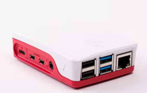 Raspberry Pi Hülle – 1876751, ABS, 71×89×26 mm, für Raspberry Pi, Rot/Weiss