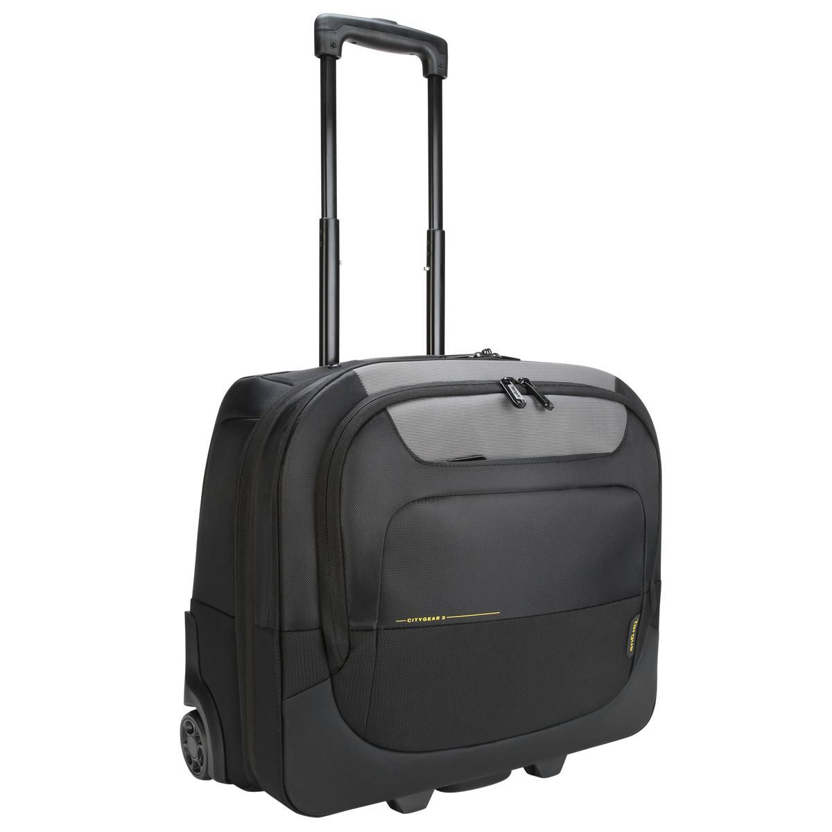 Targus City Gear – Business-Trolley 17,3", 2 Rollen, Polyester, Schwarz, 22 × 42,5 × 39 cm