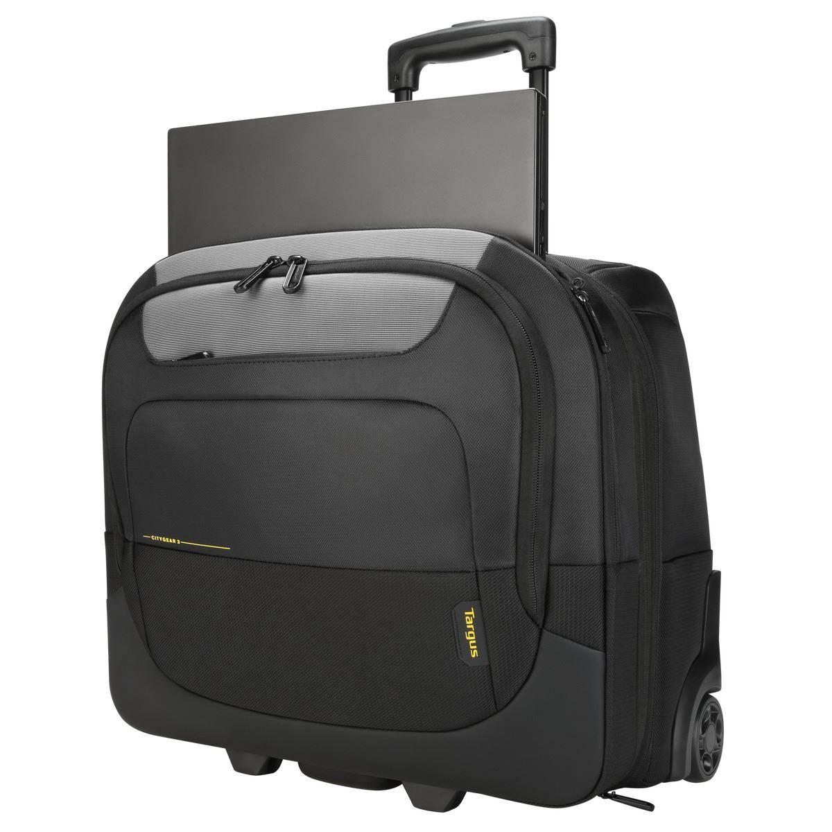 Targus City Gear – Business-Trolley 17,3", 2 Rollen, Polyester, Schwarz, 22 × 42,5 × 39 cm