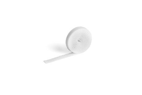 Durable Cavoline Grip Kabelhalter – L 1'000 mm, zuschneidbar, weiss, Kunststoff