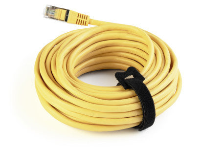 Durable Klett-Kabelbinder Grip Tie – 1 mm × 0,20 m, Kunststoff, farbig sortiert, mit Schlaufe, 5er-Pack