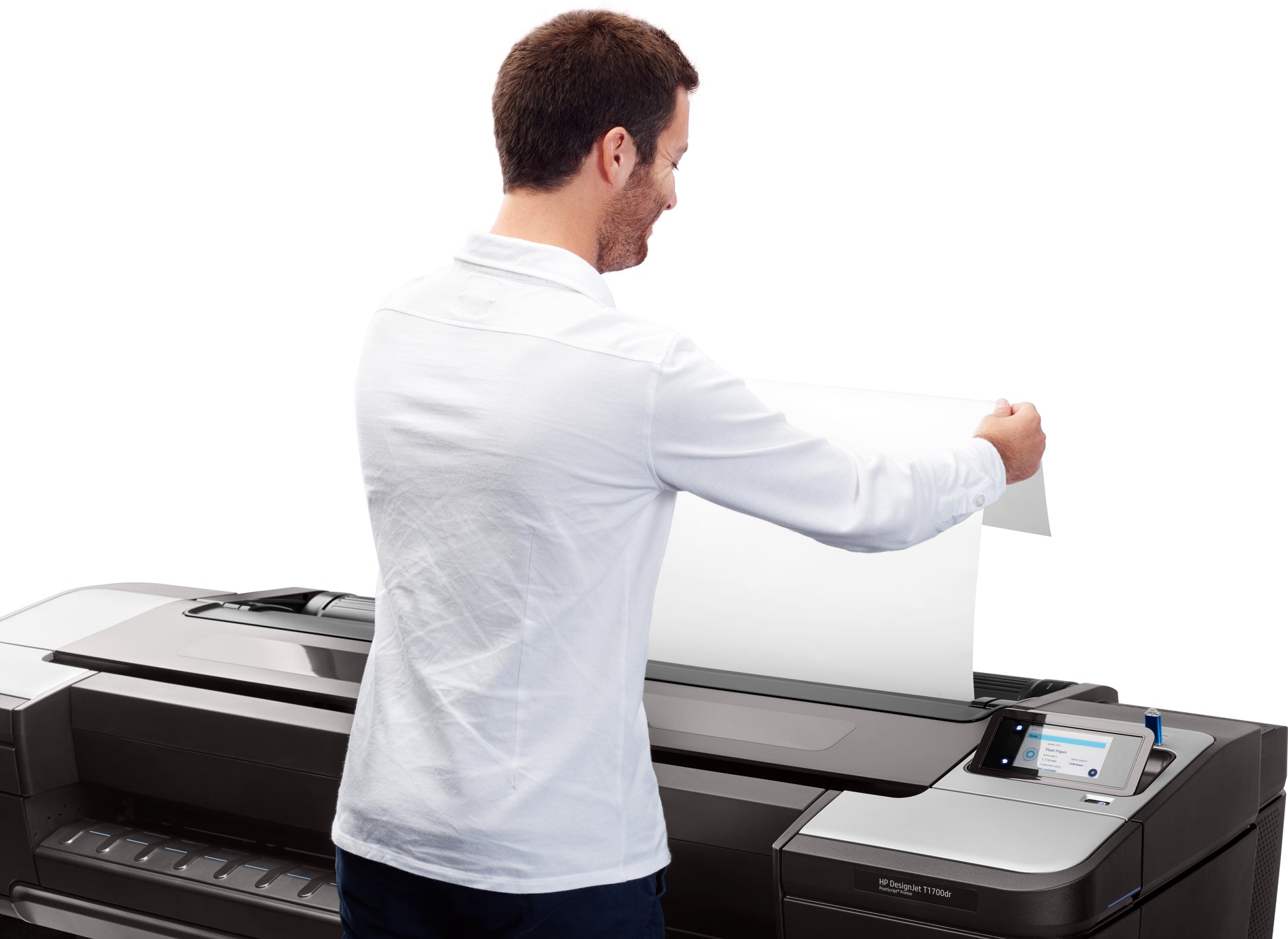 HP DesignJet T1700 – Grossformatdrucker, 44", PostScript