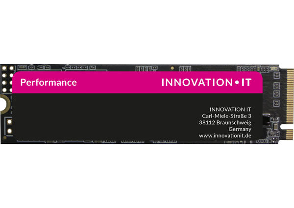 Innovation IT SSD M.2 2280 – 256 GB NVMe PCIe, 2000 MB/s Lesend, 1100 MB/s Schreib, für PC/Laptop