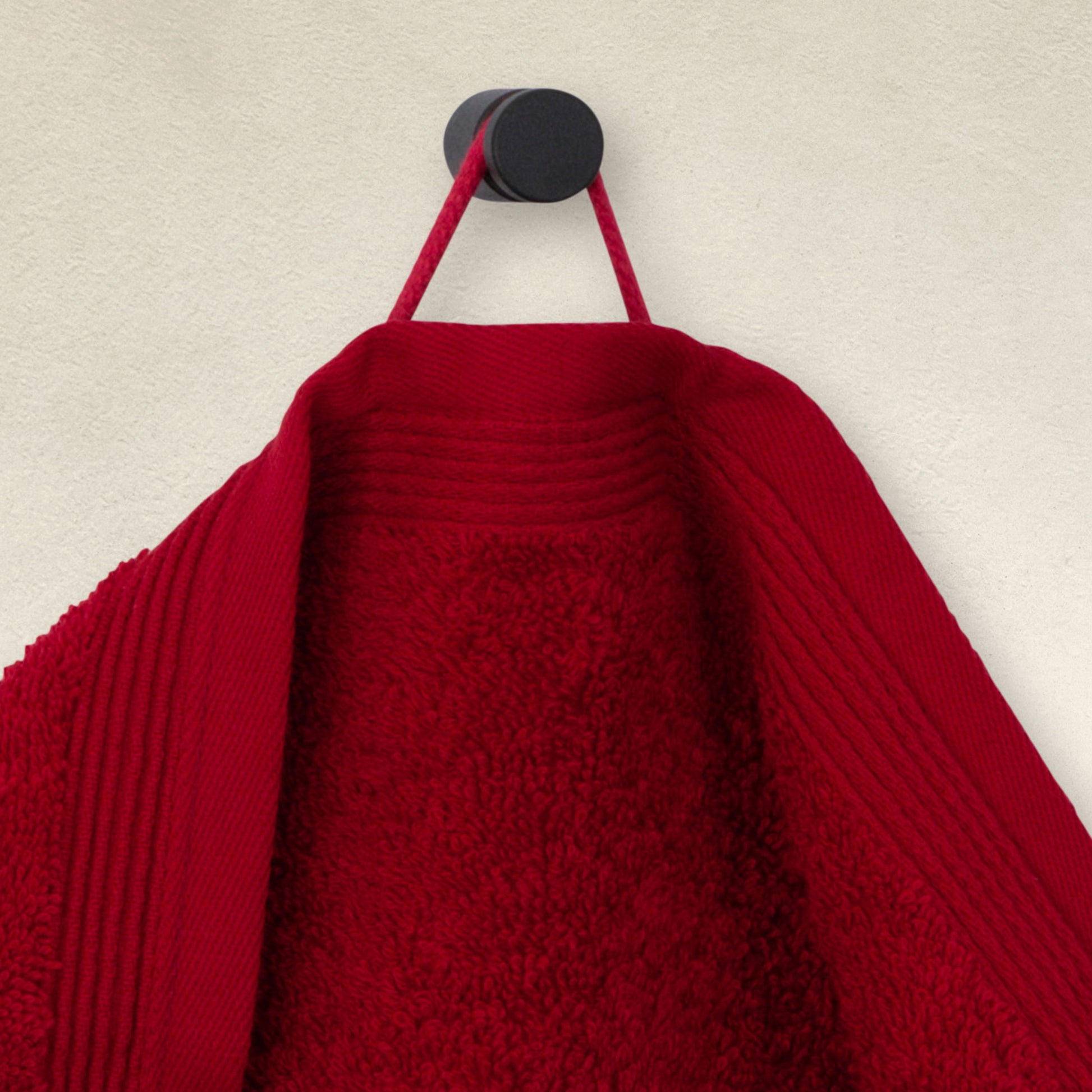 Möve Waschlappen Superwuschel – 30×30 cm, Baumwolle, Rot