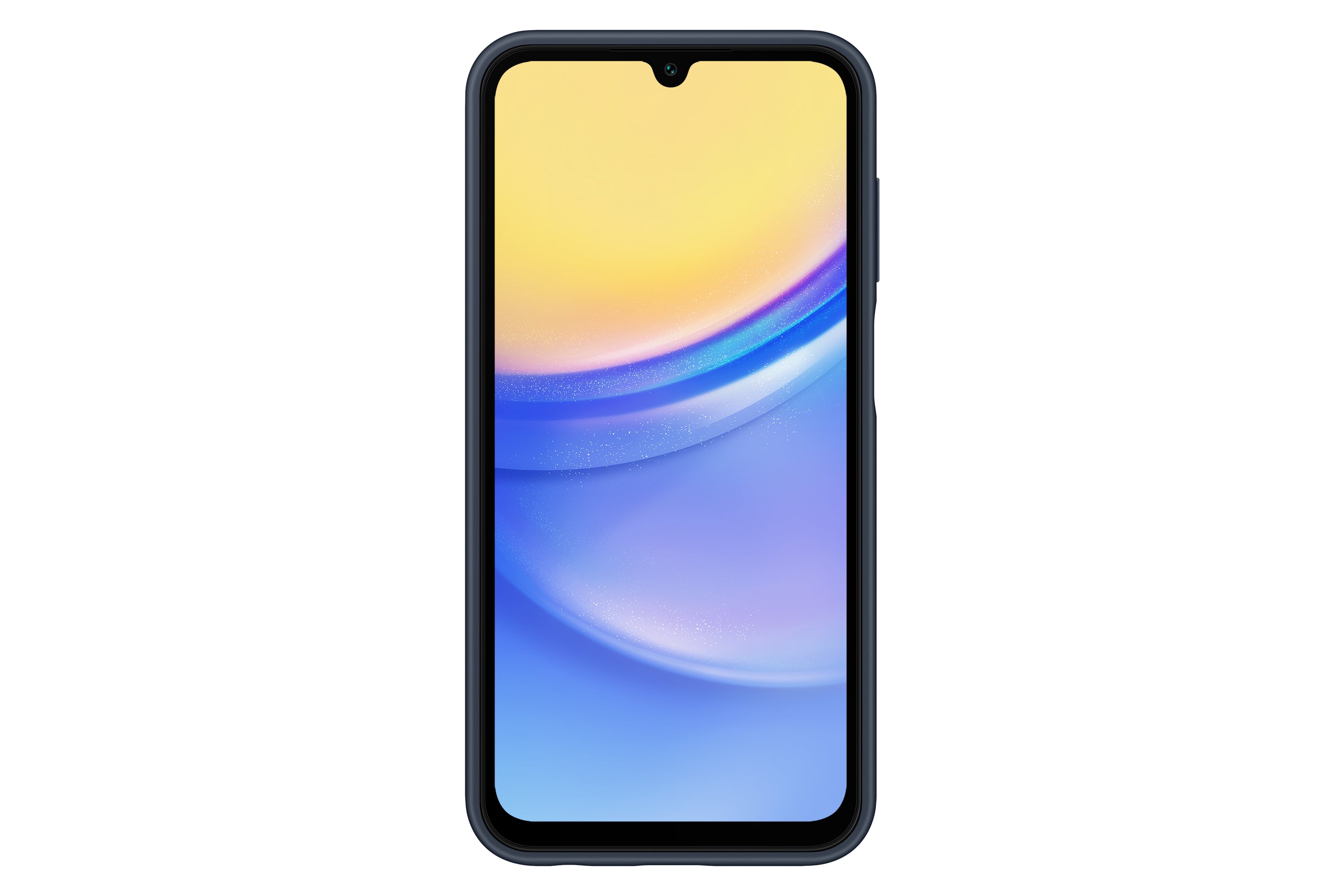 Samsung Backcover – für Samsung Galaxy A15 5G, Schwarz/Blau, mit Kartenfach, kratzresistent