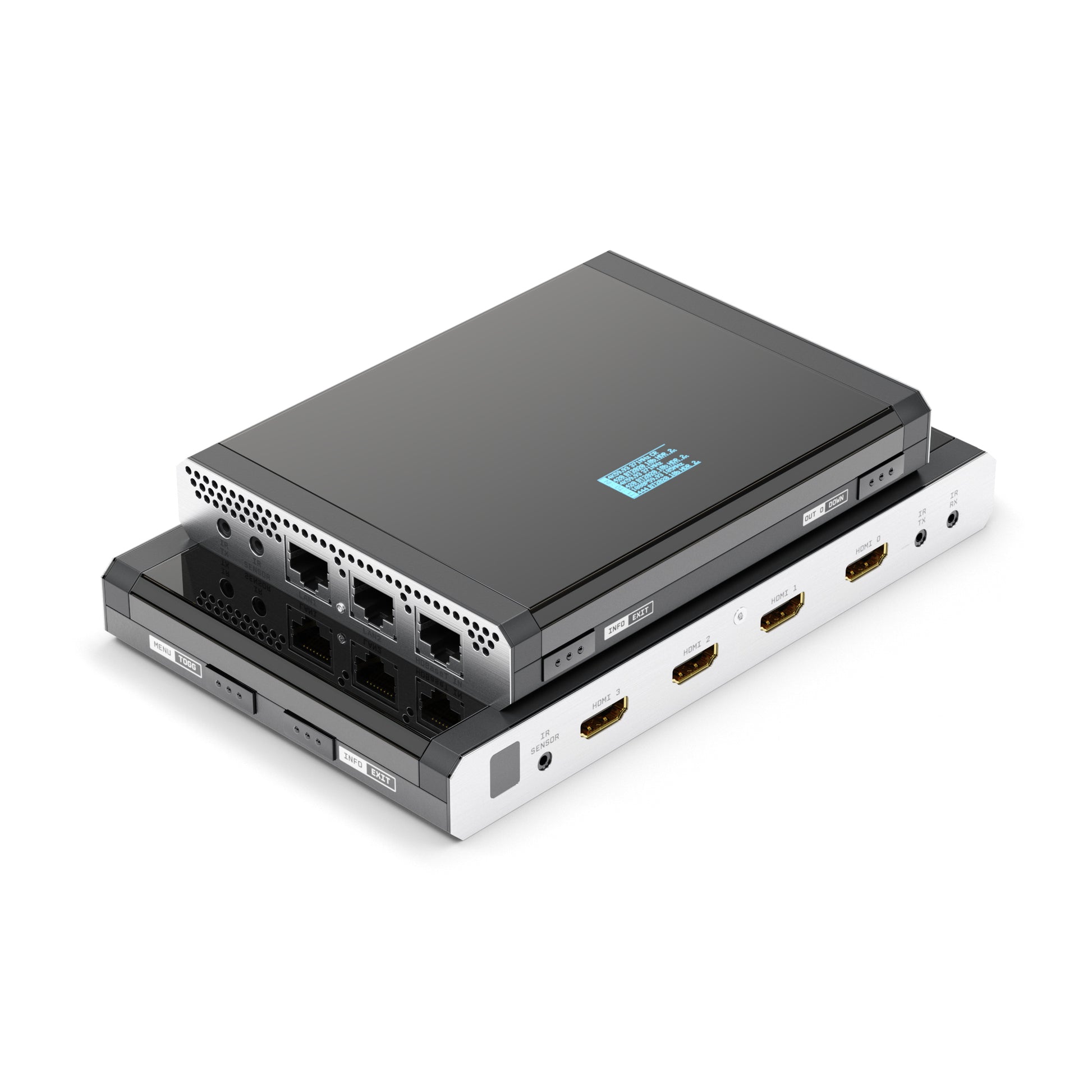 HDFury Maestro – HDMI-Matrix 4×2, 18 Gbit/s, 4K, RS-232/TOSLINK, inkl. RX