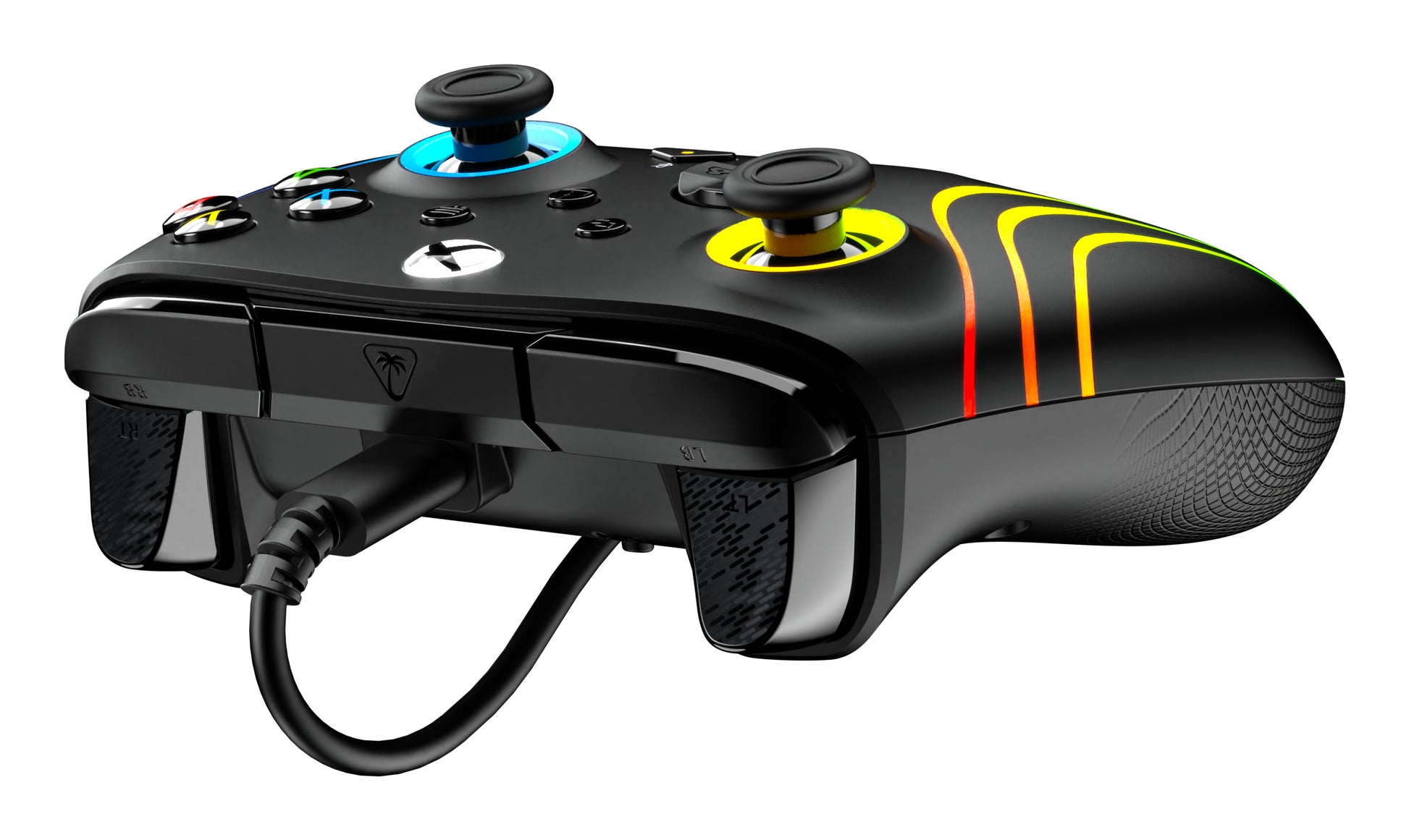 Turtle Beach Gamepad Afterglow Wave – für Xbox Series X|S, Xbox One, Windows-PCs, USB-C, schwarz