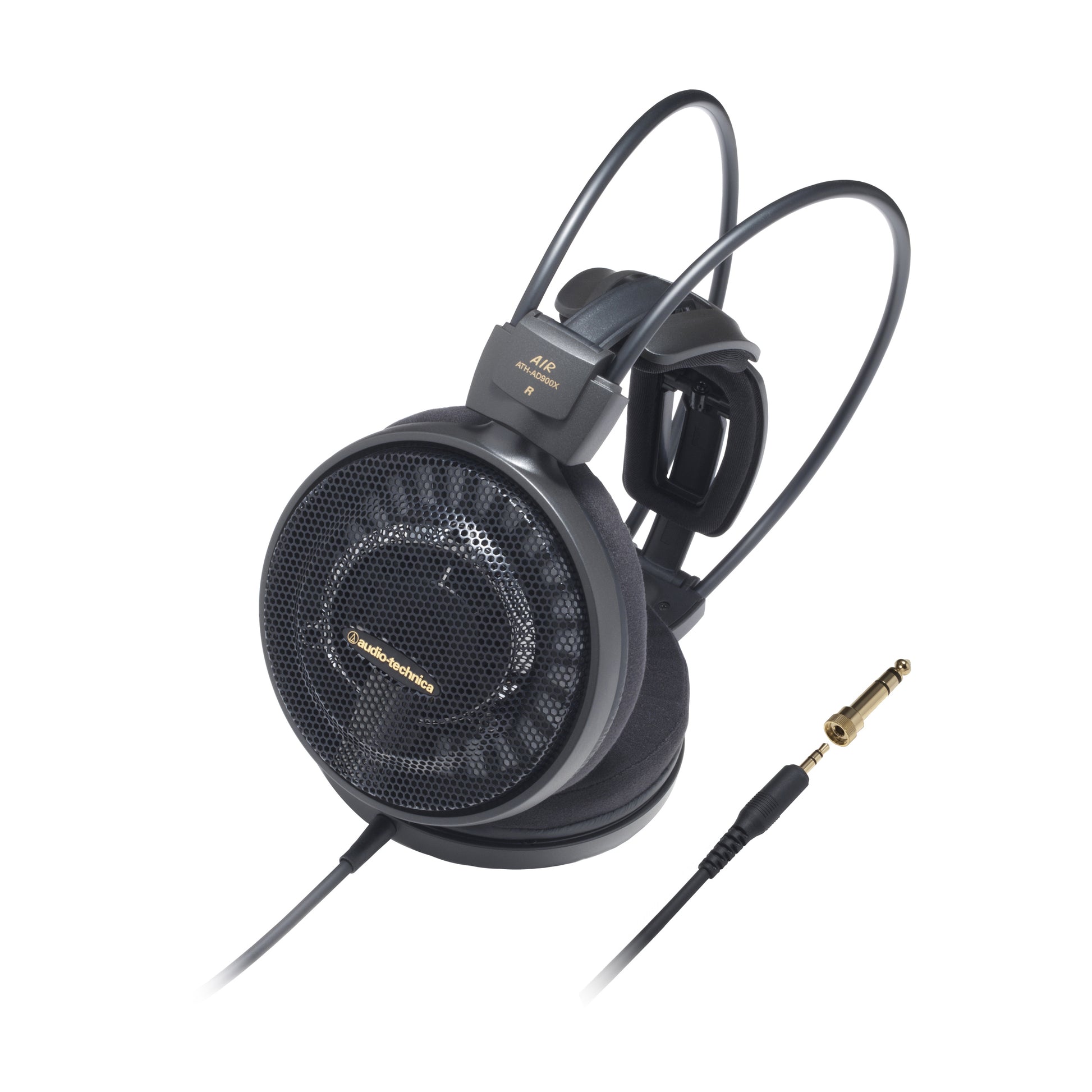 Audio-Technica ATH-AD900X – Over-Ear Kopfhörer – 3,5 mm Klinke, offen, 3 m Kabel – schwarz