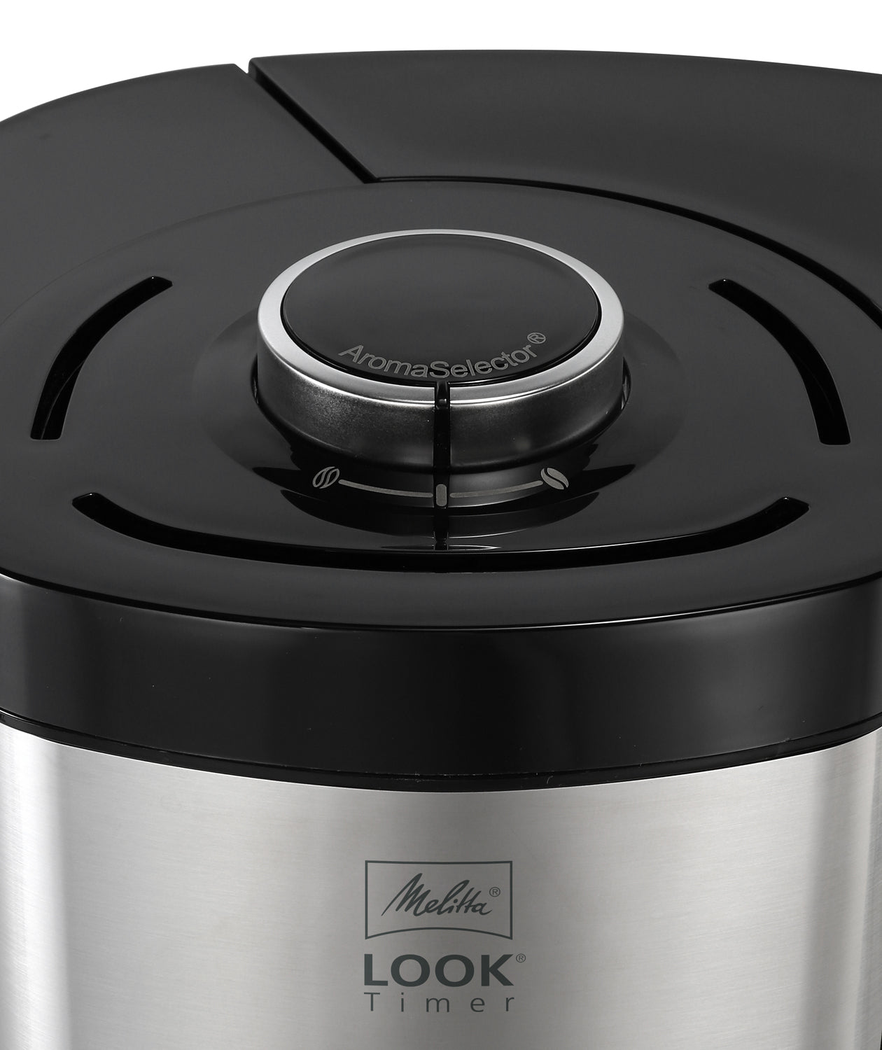 Melitta Look Timer 1025-08 Filterkaffeemaschine – 10 Tassen, 1,25 l, Schwarz