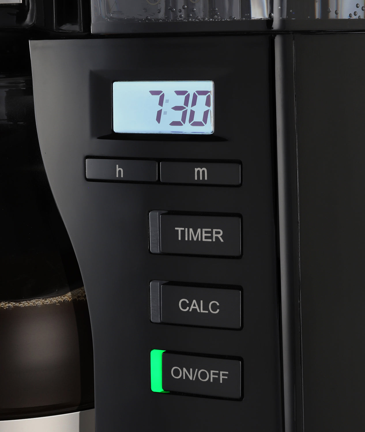 Melitta Look Timer 1025-08 Filterkaffeemaschine – 10 Tassen, 1,25 l, Schwarz