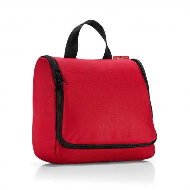 Reisenthel Kosmetiktasche toiletbag – wasserfest, aufhängbar – 3 l – rot, Polyester – 1 Stk.