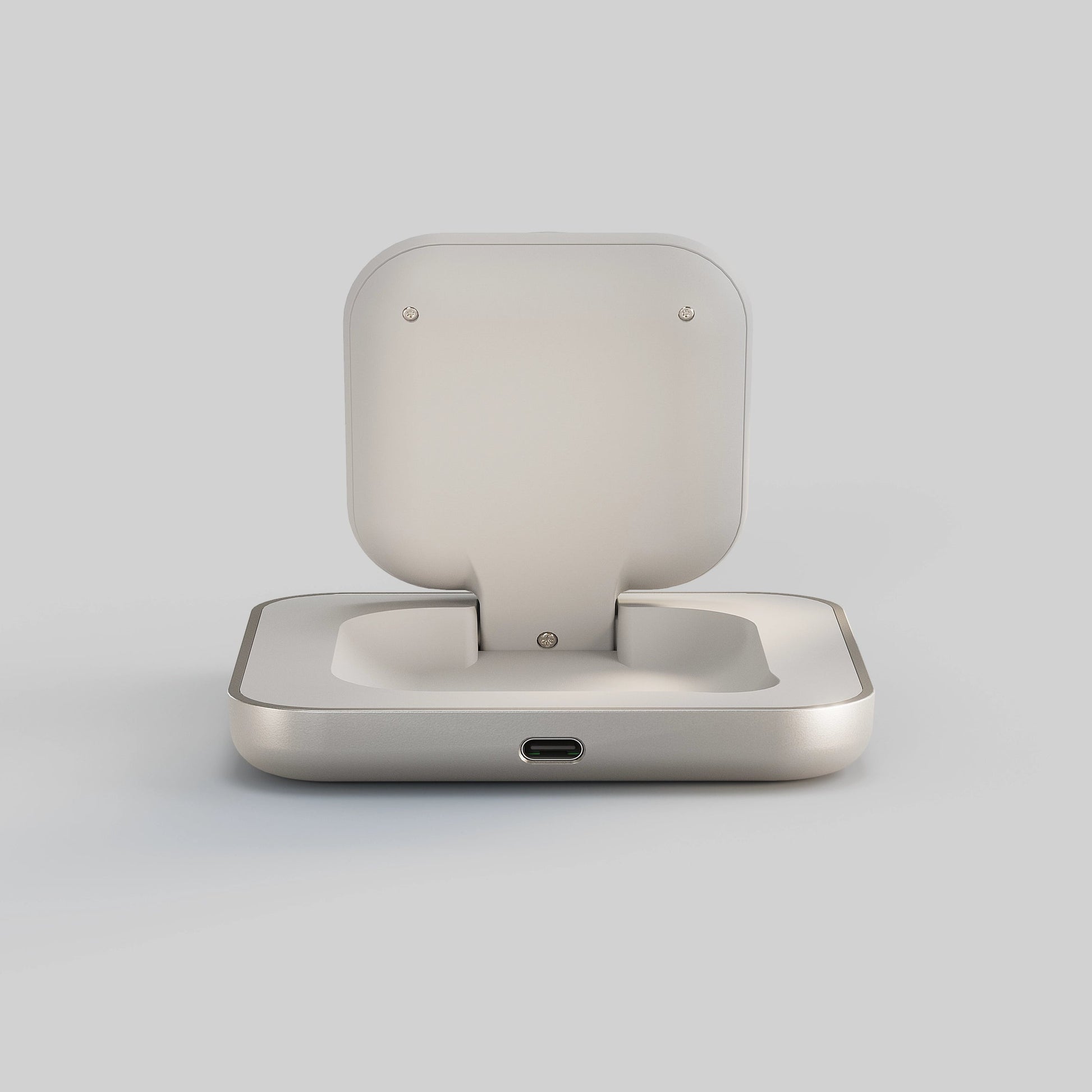 ZENS Magnetiv Nightstand Kabelloses Ladegerät 15 W – Qi2, MagSafe-kompatibel – USB-C×1 – für iPhone 12 und neuer