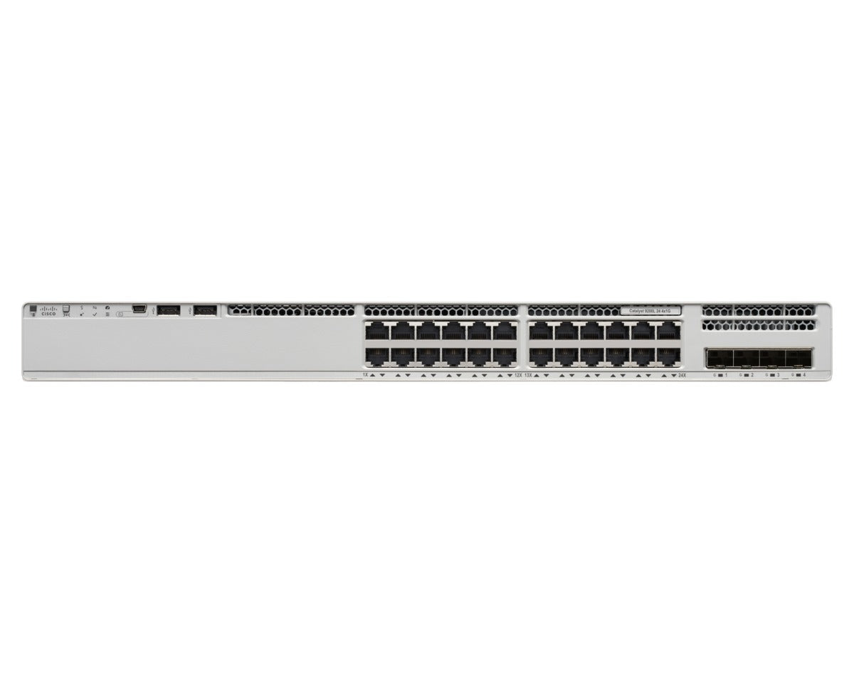 Cisco Catalyst 9200L – Managed Switch – 24×GbE, L3