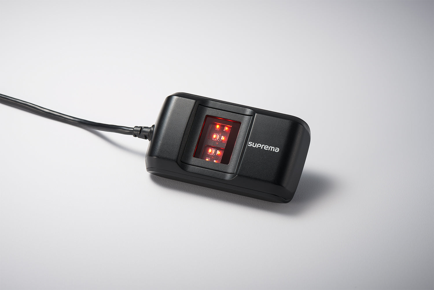 Suprema BioMini Slim2 Zugangskontrollleser – Fingerabdruck, USB 2.0, IP65, Desktop, 72,8×40,7×18,5 mm, Schwarz