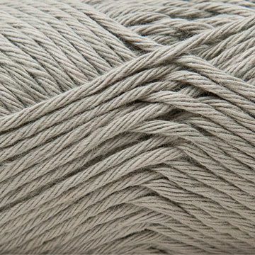 Rico Design Creative Cotton Aran Garn Grau – 50 g, 85 m, 100% Baumwolle, Nadel 4 mm, 1 Stk.