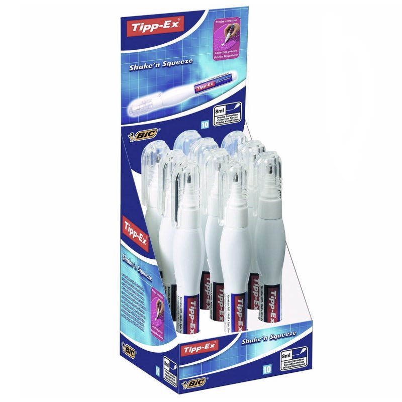 Tipp-Ex – Korrekturstift Shake'n Squeeze – weiss – rund – 8 ml
