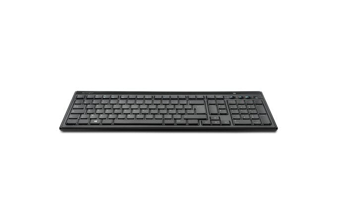 Kensington AdvanceFit – Tastatur, kabellos, FR-Layout (FR), Schwarz
