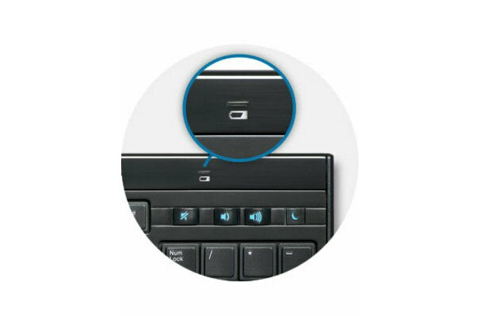 Kensington AdvanceFit – Tastatur, kabellos, FR-Layout (FR), Schwarz