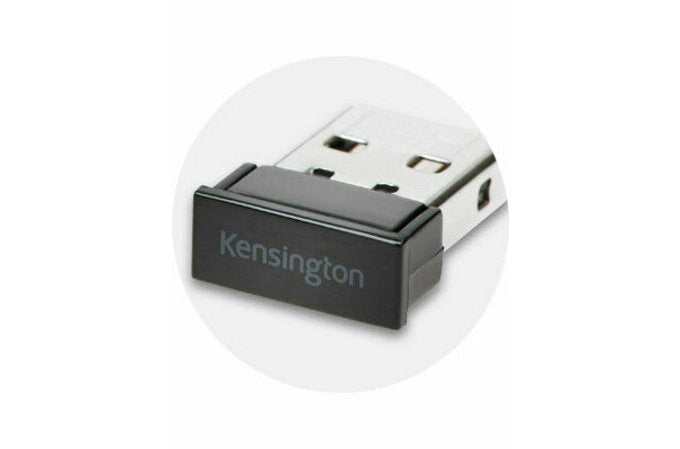 Kensington AdvanceFit – Tastatur, kabellos, FR-Layout (FR), Schwarz