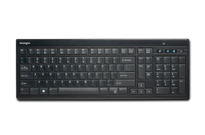 Kensington AdvanceFit – Tastatur, kabellos, FR-Layout (FR), Schwarz