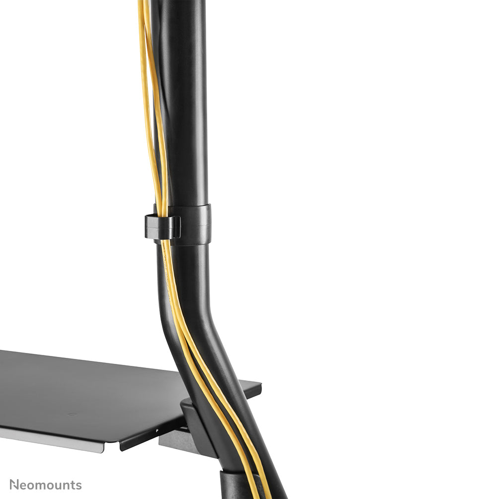 Neomounts Displayständer für 60–100", VESA 400×400, bis 100 kg, Schwarz