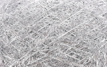 Rico Design Creative Bubble Garn Metallic Silber – 50 g, 90 m, 100% Polyester, Nadel 4 mm, 1 Stk.