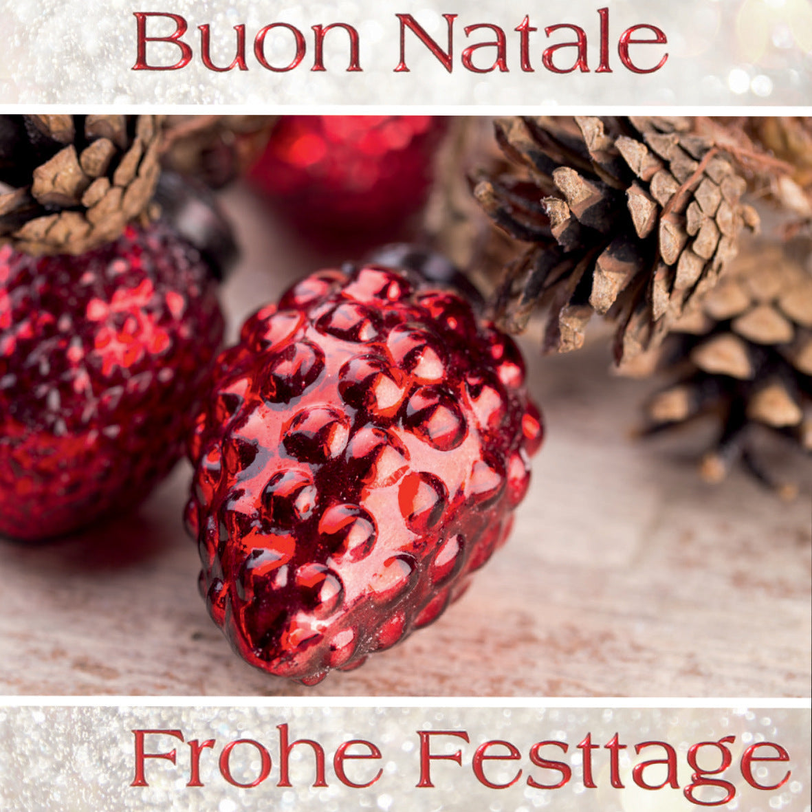 Sigel Weihnachtskarten – A6, mit Couvert, Papier 220 g/m², rot – 10 Stk