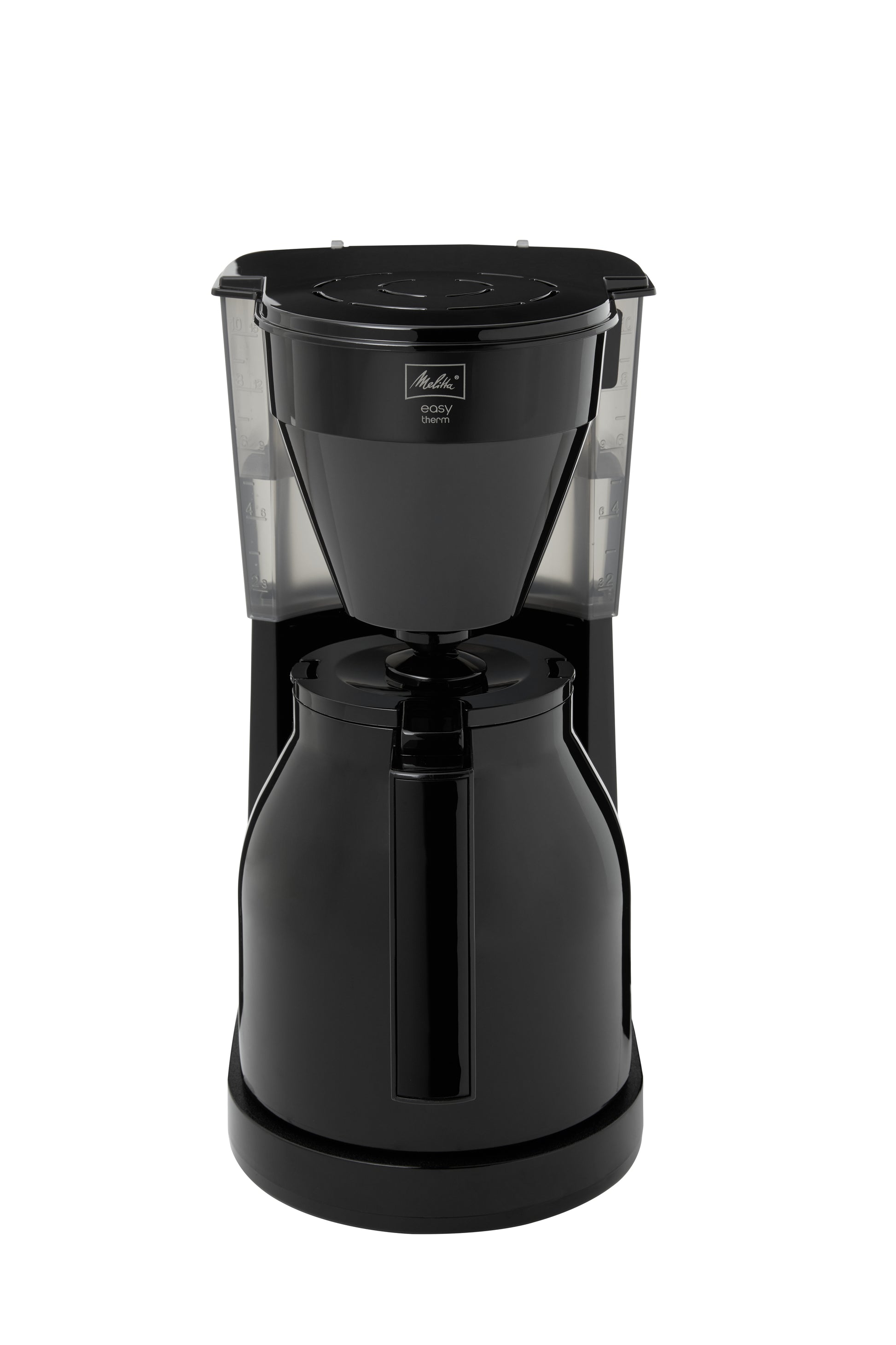 Melitta Easy Therm Filterkaffeemaschine – 8 Tassen, 1 l, Schwarz