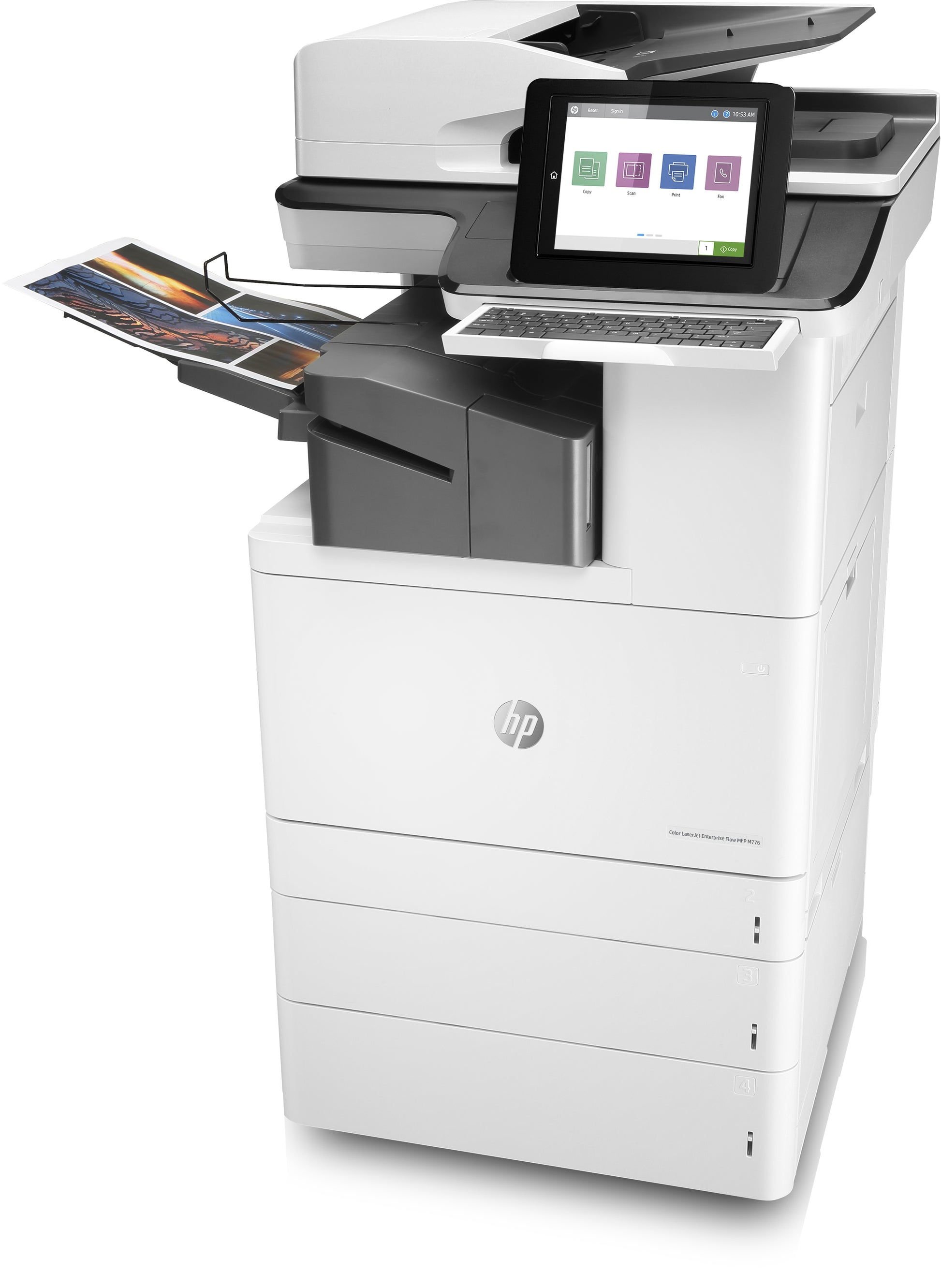 HP Color LaserJet Enterprise MFP M776 – Farblaser-Multifunktionsdrucker, A3, 4-in-1, Duplex, ADF, WLAN/LAN