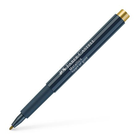 Faber-Castell Non-Permanent Marker Creative Studio – Rundspitze 1,5 mm – heart of gold